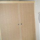 <p>Cupboard above stair bulkhead in small bedroom.</p>