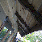 <p>I shaped ends of rafters.</p>