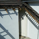 <p>Sorry to keen again to start before remembering to take photos.This is the original roof angle so as you can see there is no headroom and the room cannot be used for anything else but storage.</p>