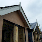 <p>Timber  work to gable ends to match the original at front of property.</p>